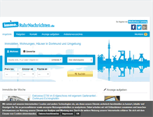 Tablet Screenshot of immo.ruhrnachrichten.de